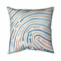 Begin Home Decor 20 x 20 in. Footprint-Double Sided Print Indoor Pillow 5541-2020-MI111